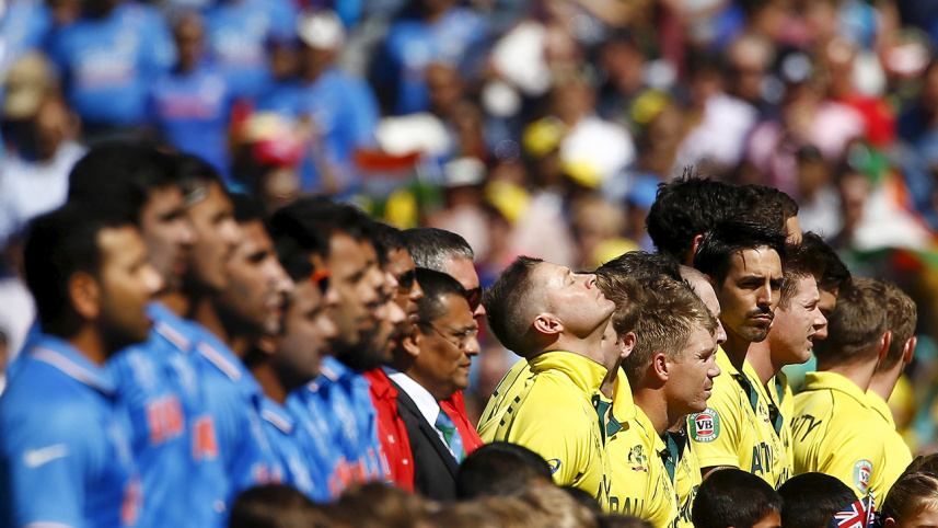 India Australia players