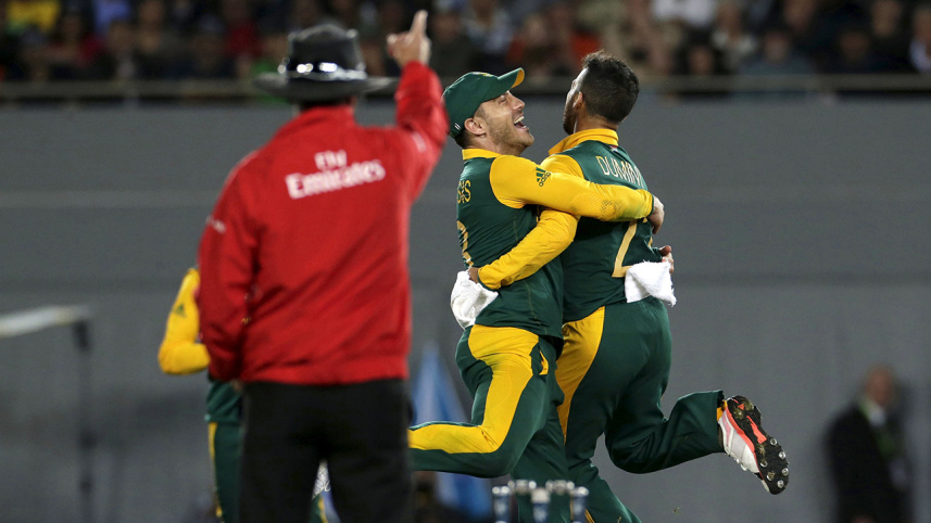 South Africa players