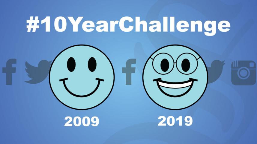 #10YearChallenge