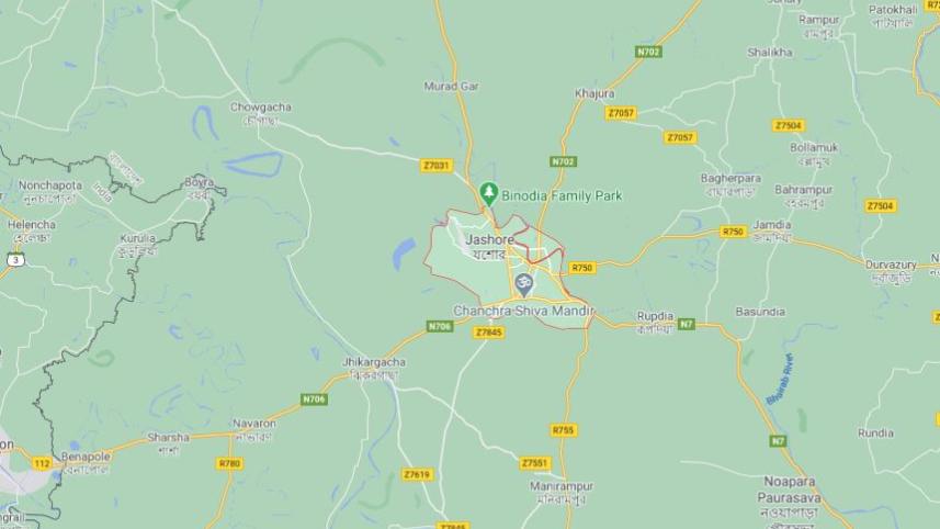 Jashore map