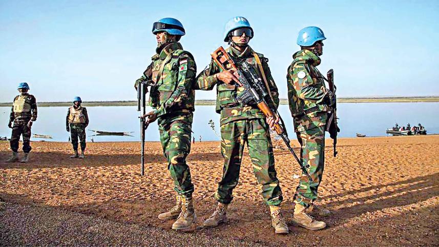 Bangladeshi peacekeepers