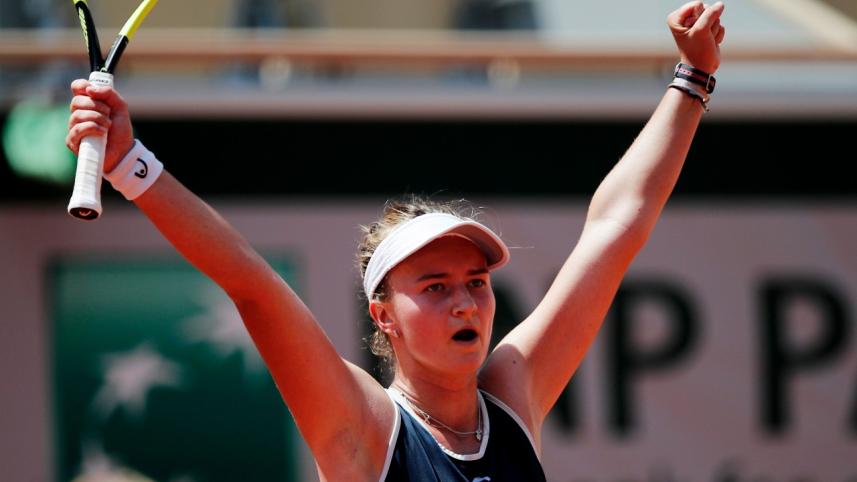 Krejcikova reaches first Grand Slam semi-final .jpg