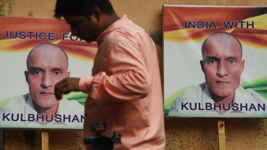 Alleged Indian spy Kulbhushan Jadhav who is facing the gallows in Pakistan 