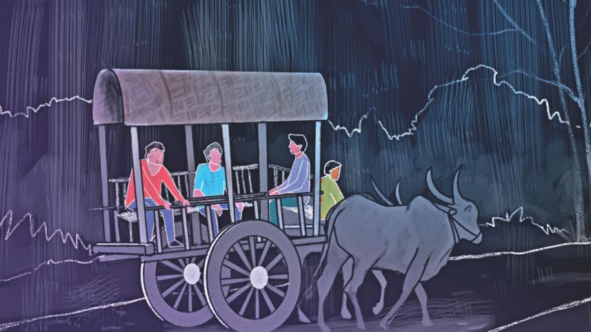 A SIGH IN MOONLIT MIST