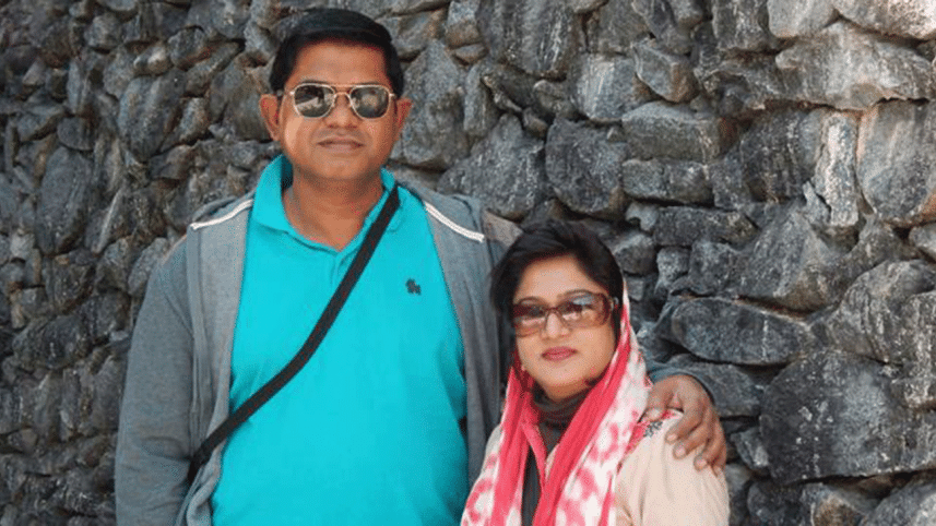 US-Bangla aircraft crash victim pilot Abid Sultan and Afsana Khanam