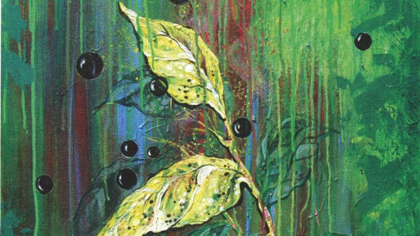 Acrylic artwork by Saida Monira Hasan Payel