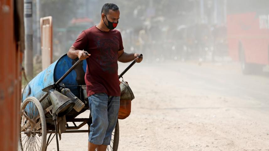 Dhaka's air quality
