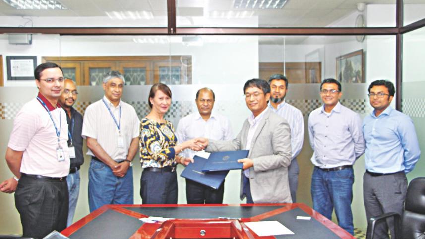 AIUB signs MoU with Samsung R&D