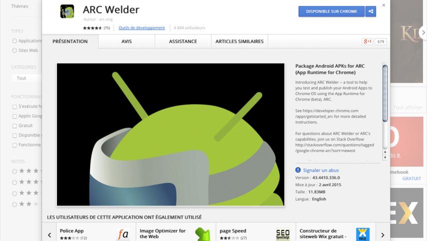 ARC Welder app