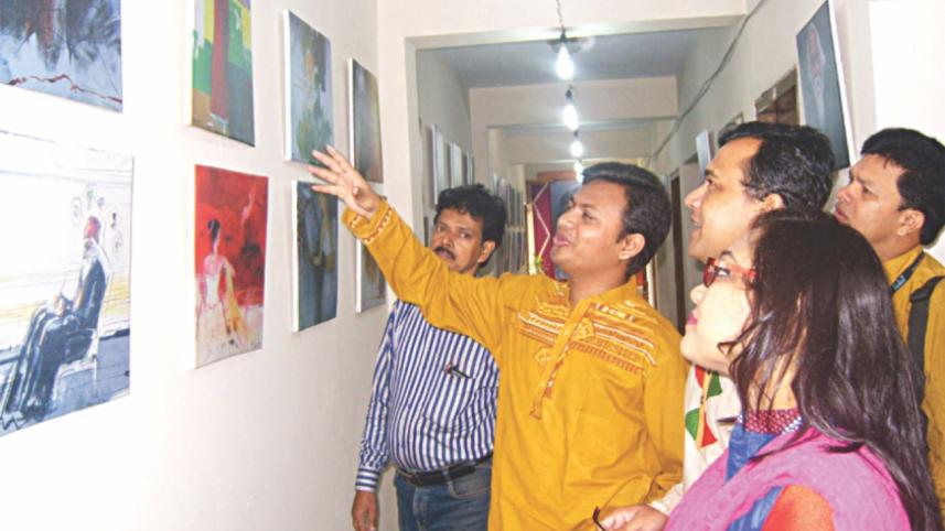 Art exhibition