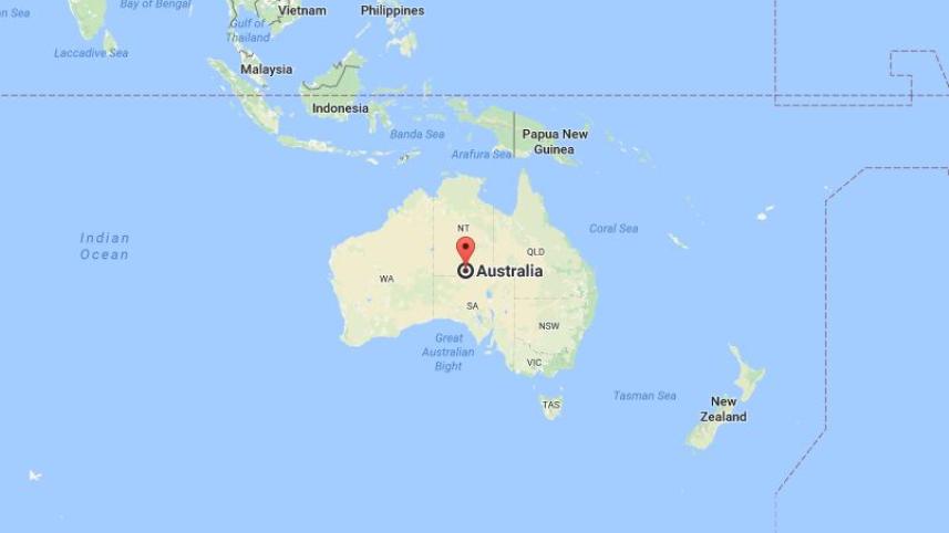 Australia map