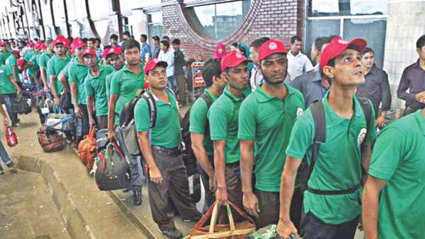 Bangladeshi workers in Malaysia