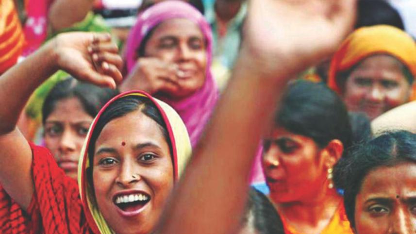 Bangladeshi female worker