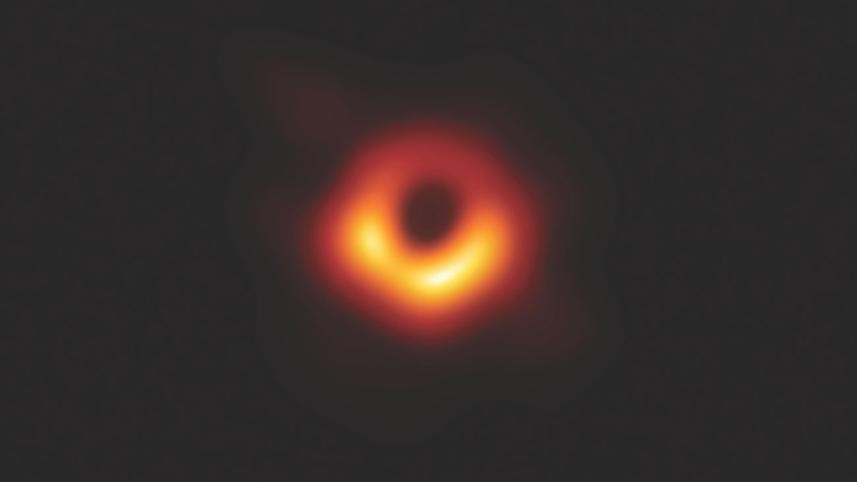 First photo of a black hole released 