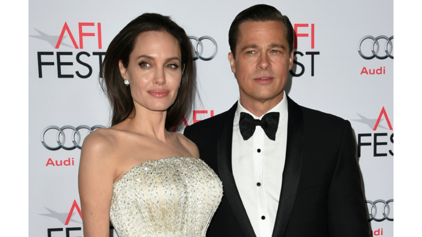 Once Hollywood's most celebrated couple Angelina Jolie Pitt and Brad Pitt