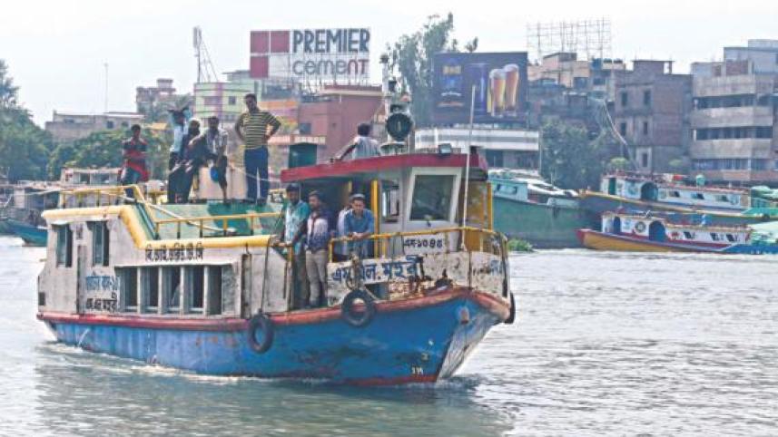 Buriganga waterbus service 