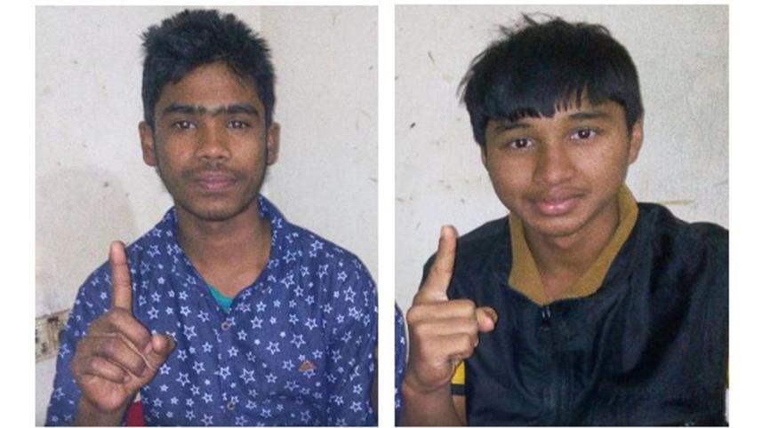 Rapid Action Battalion released photos of two of the alleged militants