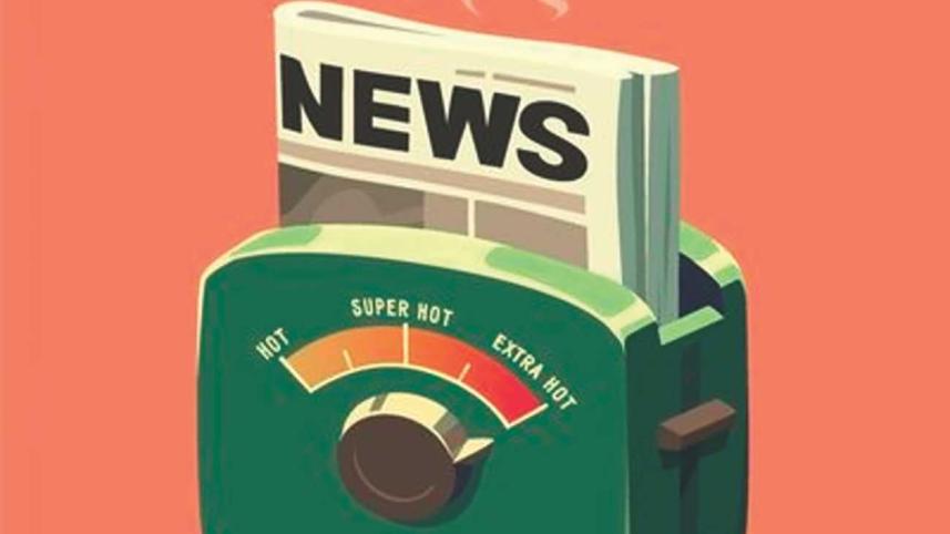 Cashing in fake news