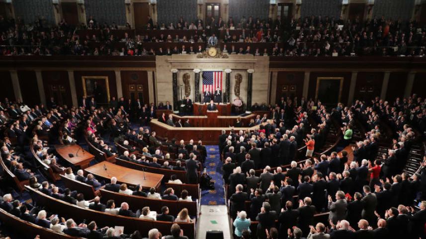 File photo of a session of US House of Representatives