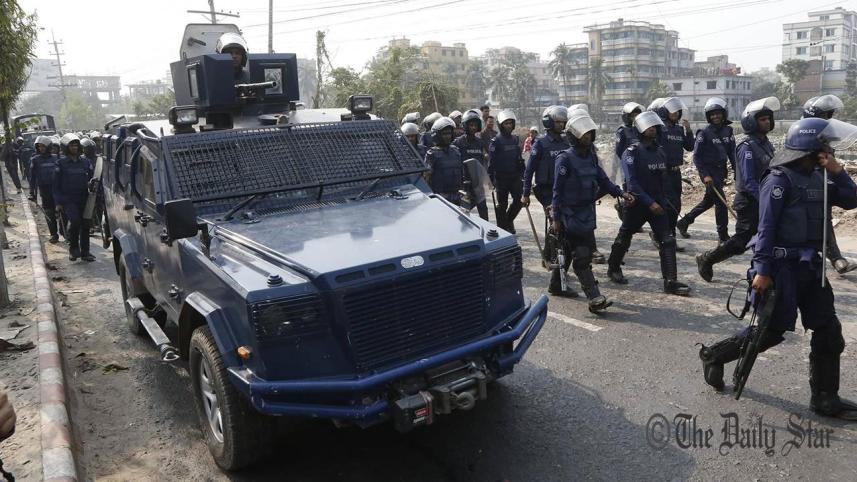 police action in Gazipur