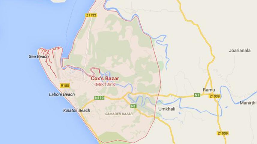 Cox's Bazar map