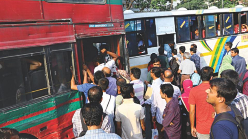 Dhaka commuters made to suffer