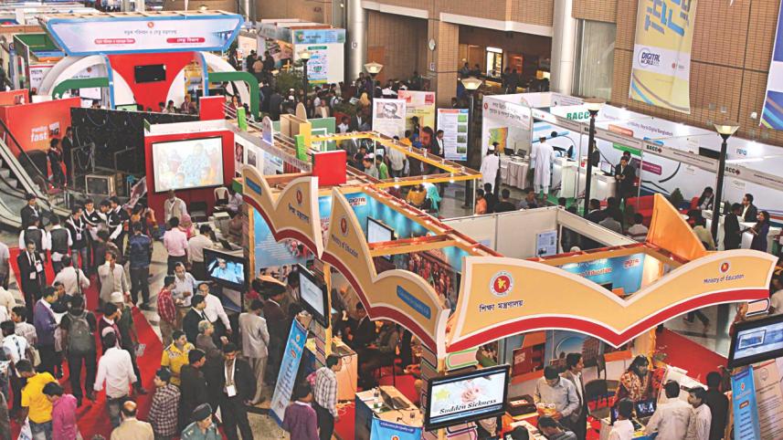 ICT Exhibition 2017 in Bangladesh