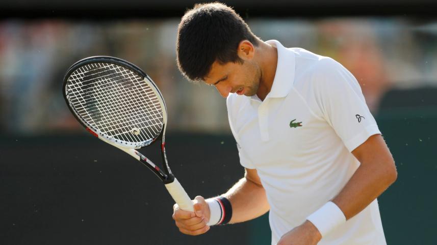 Djokovic Wimbledon exit.JPG