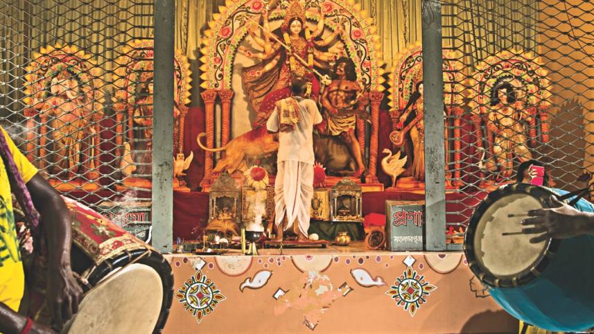 Durga in my neighbourhood