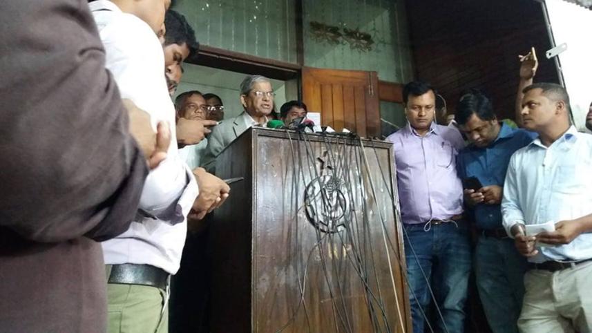 BNP Secretary General Mirza Fakhrul Islam Alamgir