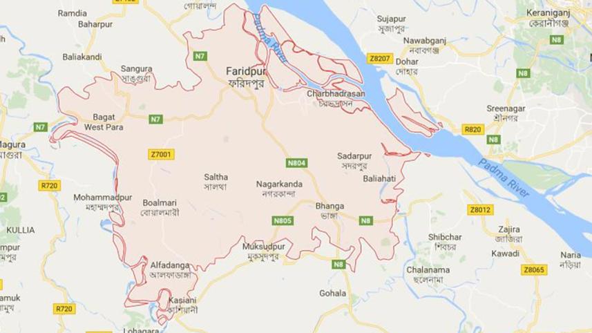 Faridpur map
