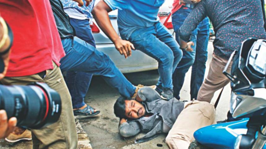 bcl men attack on student quota reformists