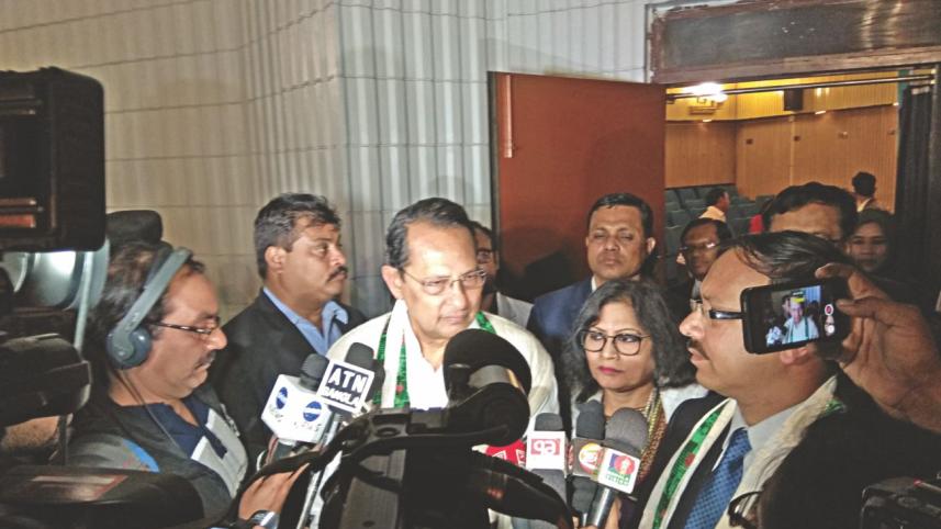 Information Minister Hasanul Haq Inu in Bangladesh Film Festival 2018 in Kolkata