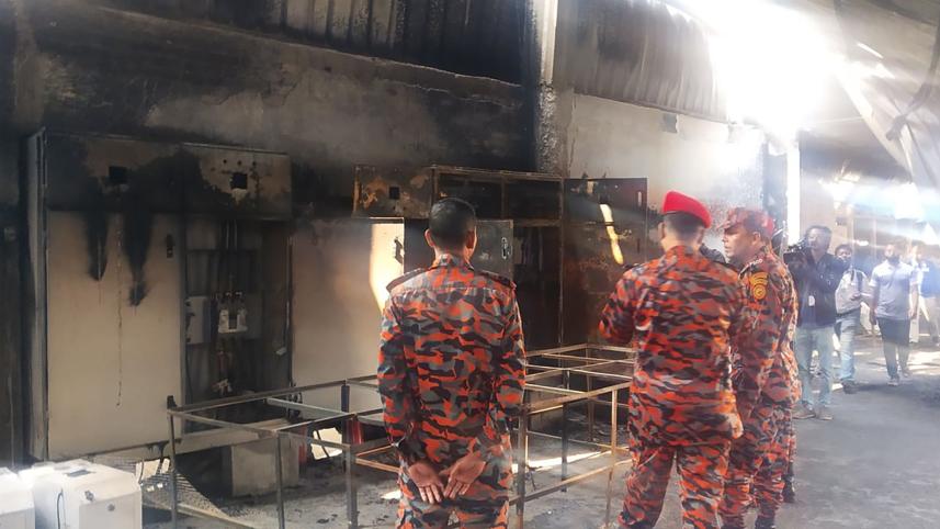 Keraniganj plastic factory Fire