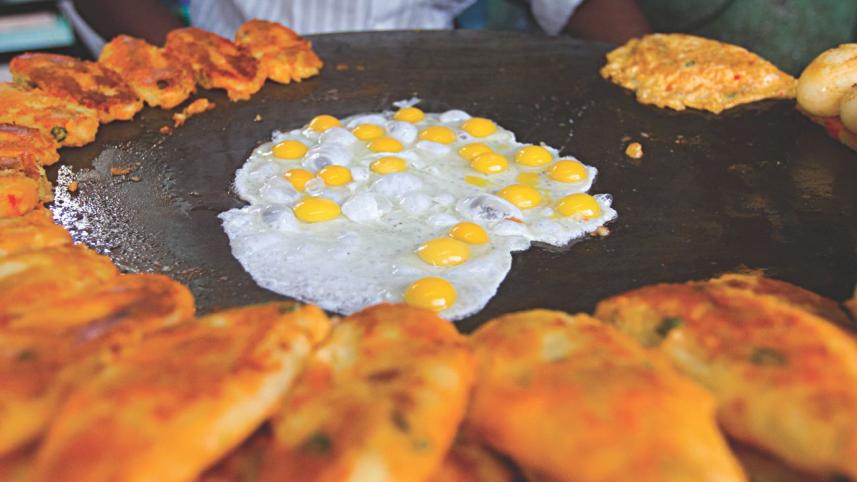 Food bonanaza in the camp