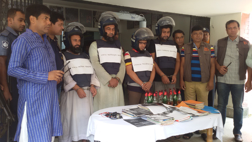 Harkat-ul-Jihad Bangladesh, Huji, Nandoain, Gazipur, Huji men
