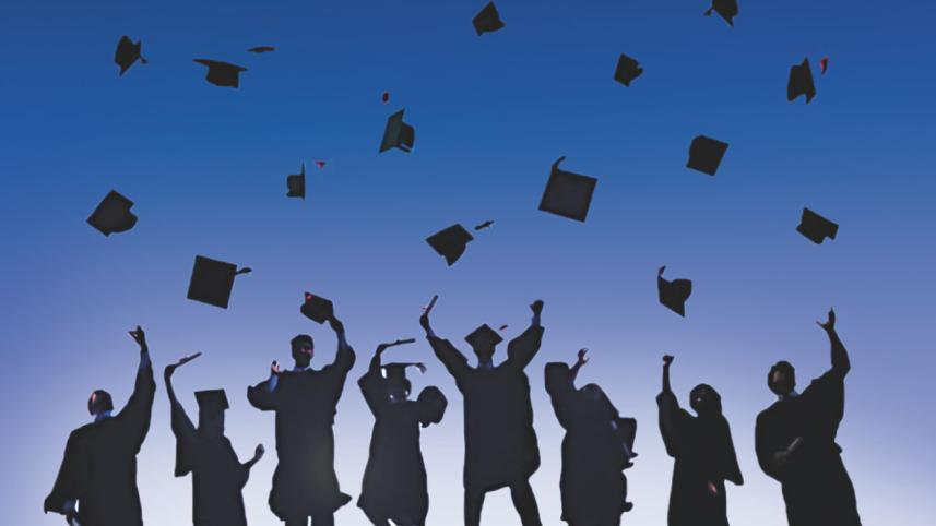 graduated university