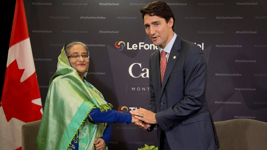 Hasina-Trudea-reuters 