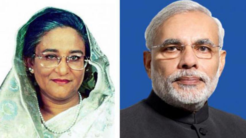 Narendra Modi congratulated re-elected Bangladesh Prime Minister Sheikh Hasina