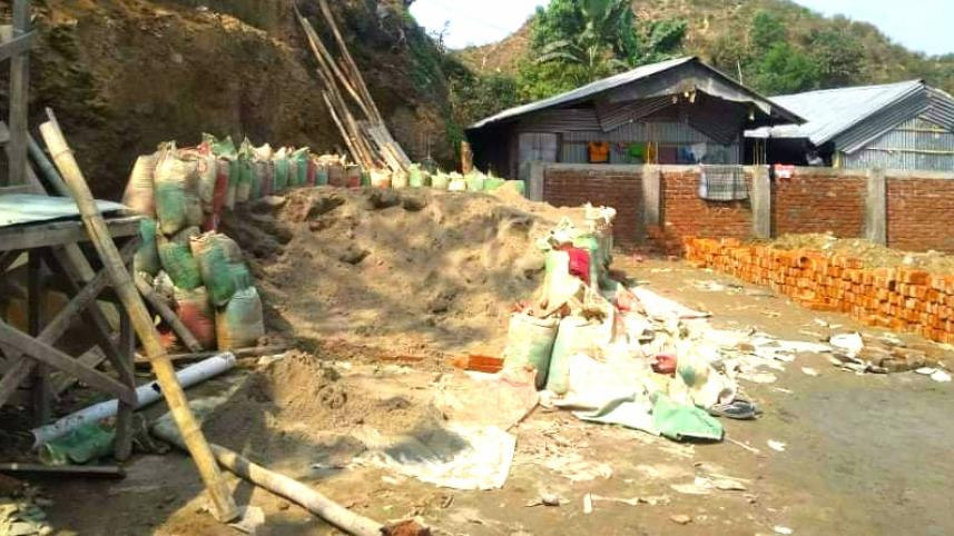 Chattogram hills cutting