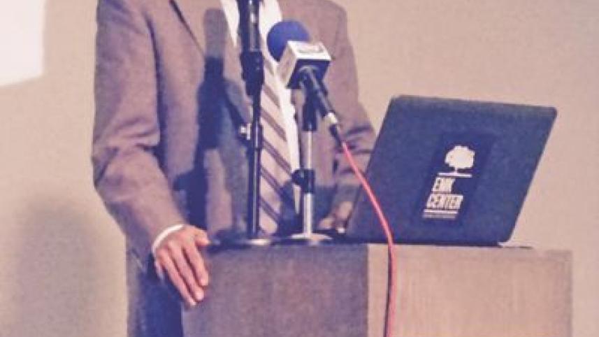 Hon'ble Mr. Justice M.A. Matin, while giving his speech