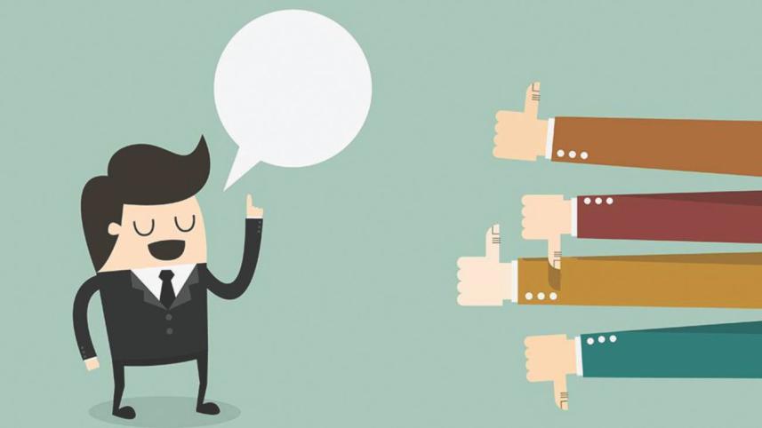 How to deal with proper criticism