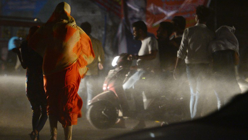 India dust storm