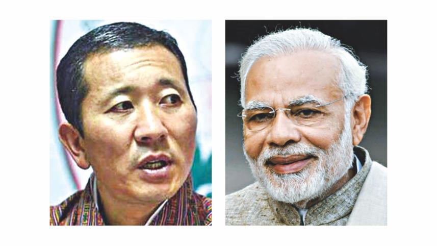 India and Bhutan