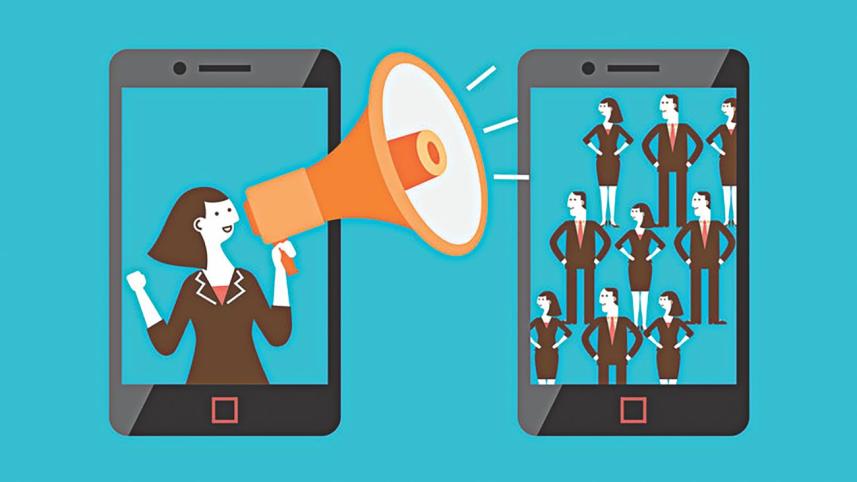 influx of social media