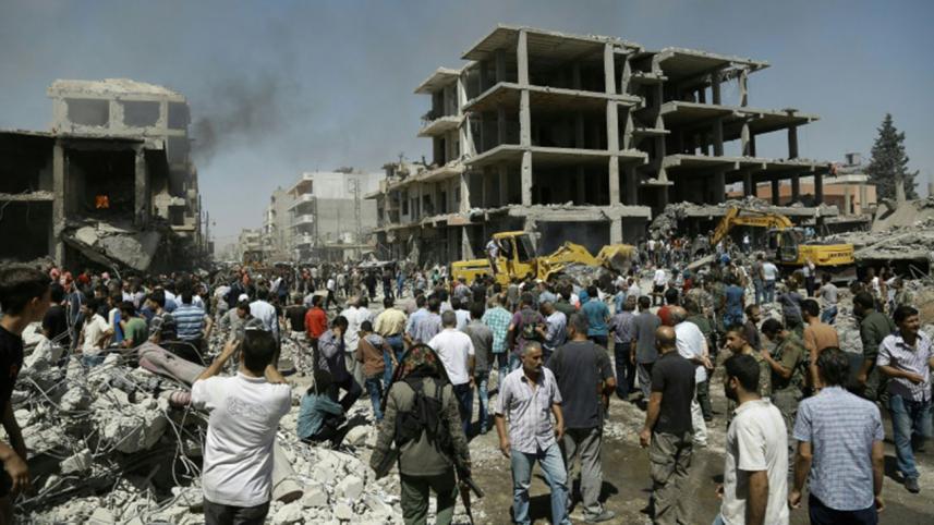 IS attack in Syrian city of Qamishli 