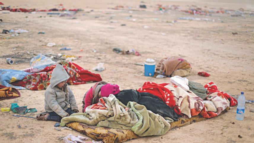 Syria crisis, Muslim child