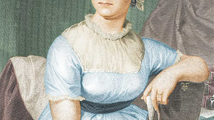 Jane Austen, from a drawing by sister Cassandra.
