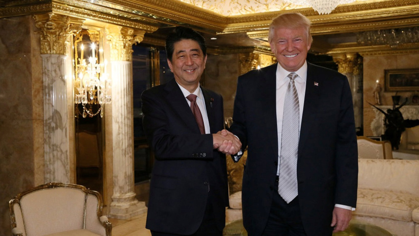 Japan's Prime Minister Shinzo Abe
