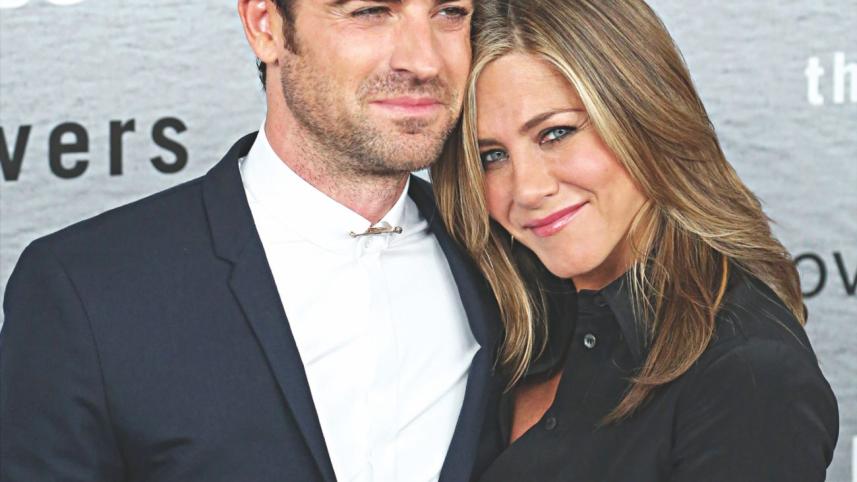 Justin Theroux and Jennifer Aniston